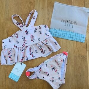 Brand new with tags girls bikini size 4